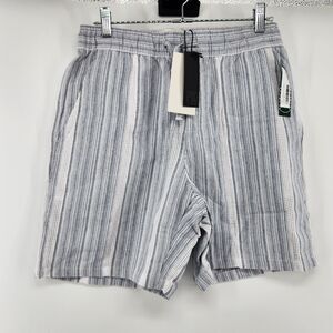 PX Clothing Men's Grey Medium Textured Resort Shorts NWT 7" Inseam